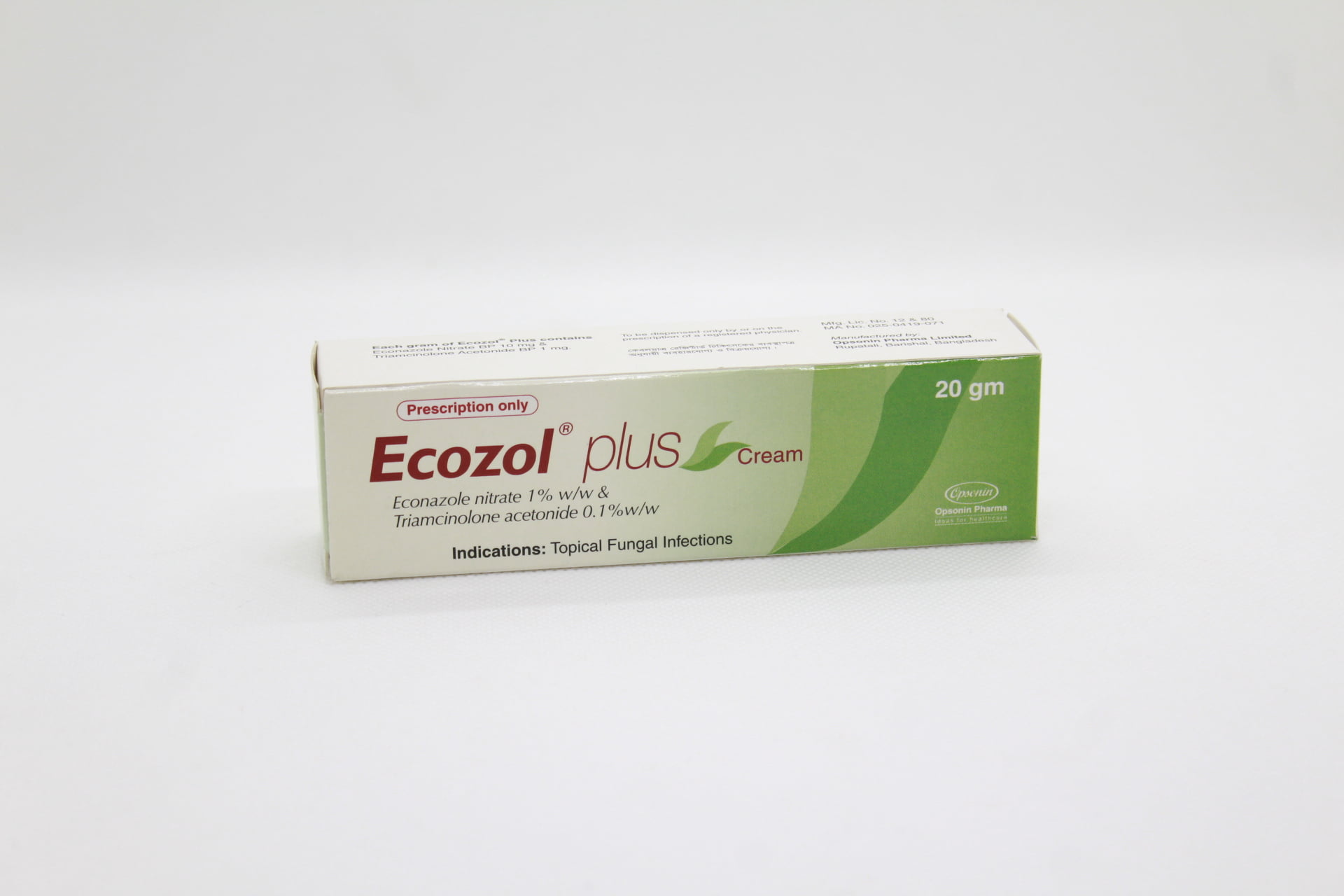 Ecozol Plus 20 MG – Xpress Pharma